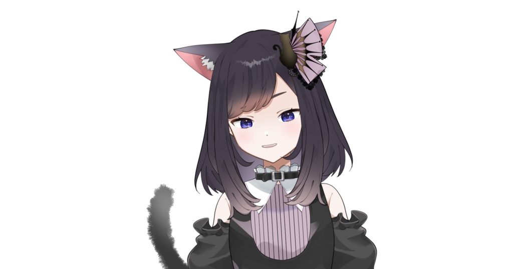 【Live2D汎用モデル】黒猫ちゃん【VTS】