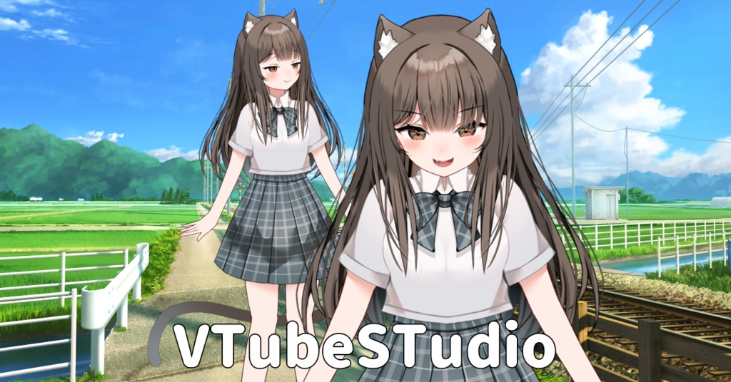 【Live2D汎用モデル】ねこみみちゃん【VTS】