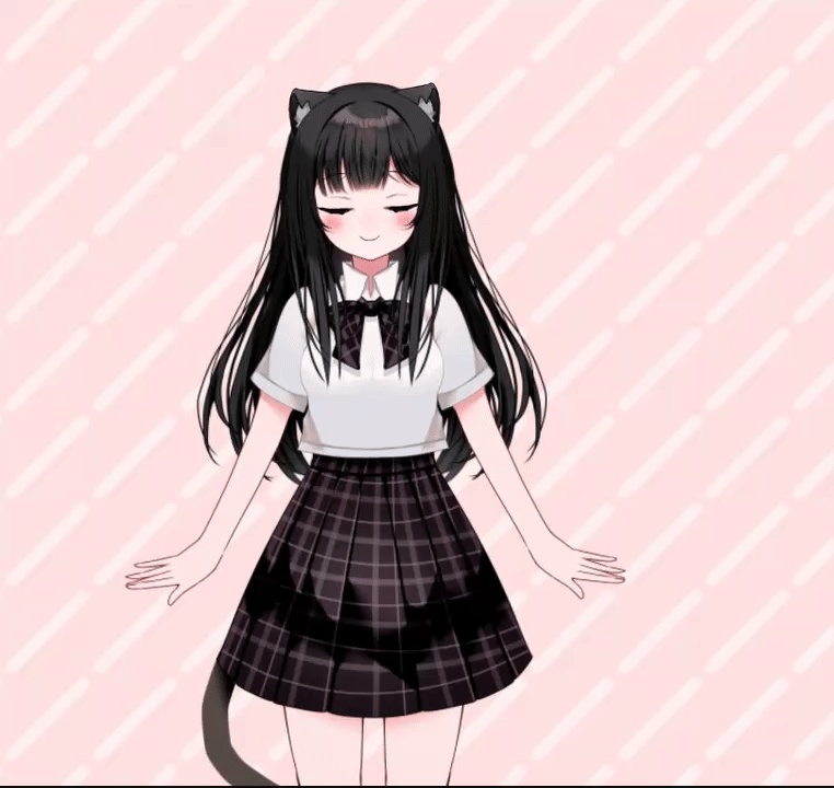 【Live2D汎用モデル】ねこみみちゃん【VTS】