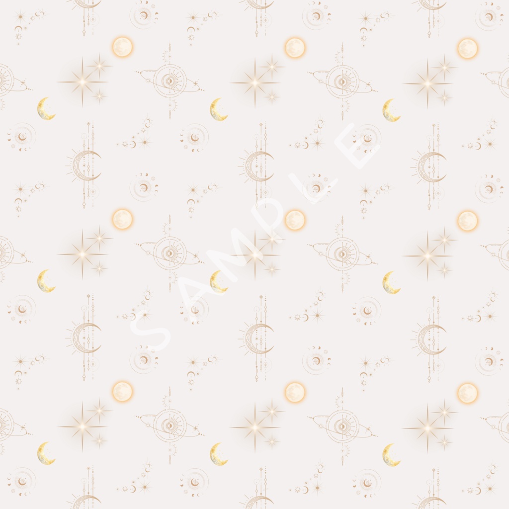 Moon pattern(月柄)デジタルペーパー 5枚セット