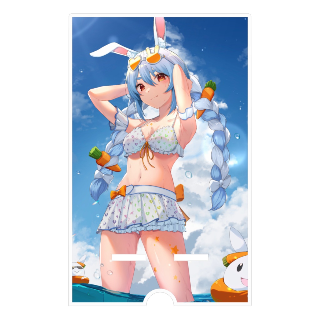 水着ペコちゃんスマホスタンド