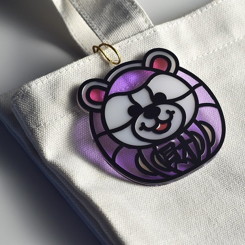 【Moko Bastet】MOKO アニマル達磨 (クマ) オーナメント / キーホルダー