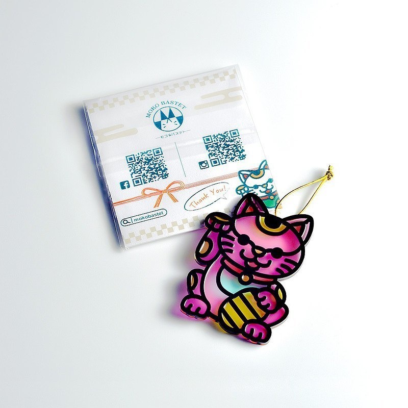 【Moko Bastet】招き猫 飾り / キーホルダー