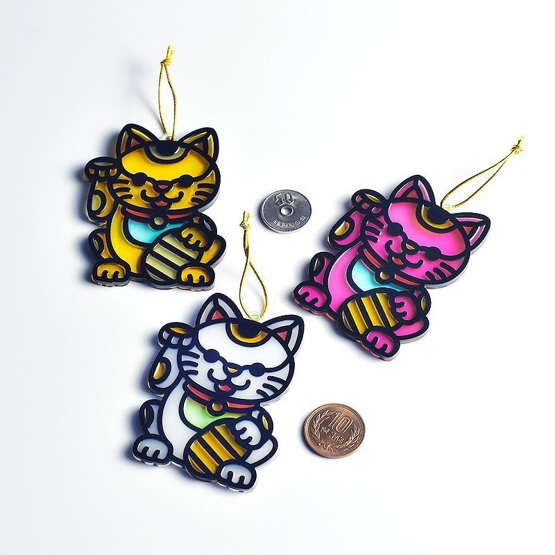 【Moko Bastet】招き猫 飾り / キーホルダー