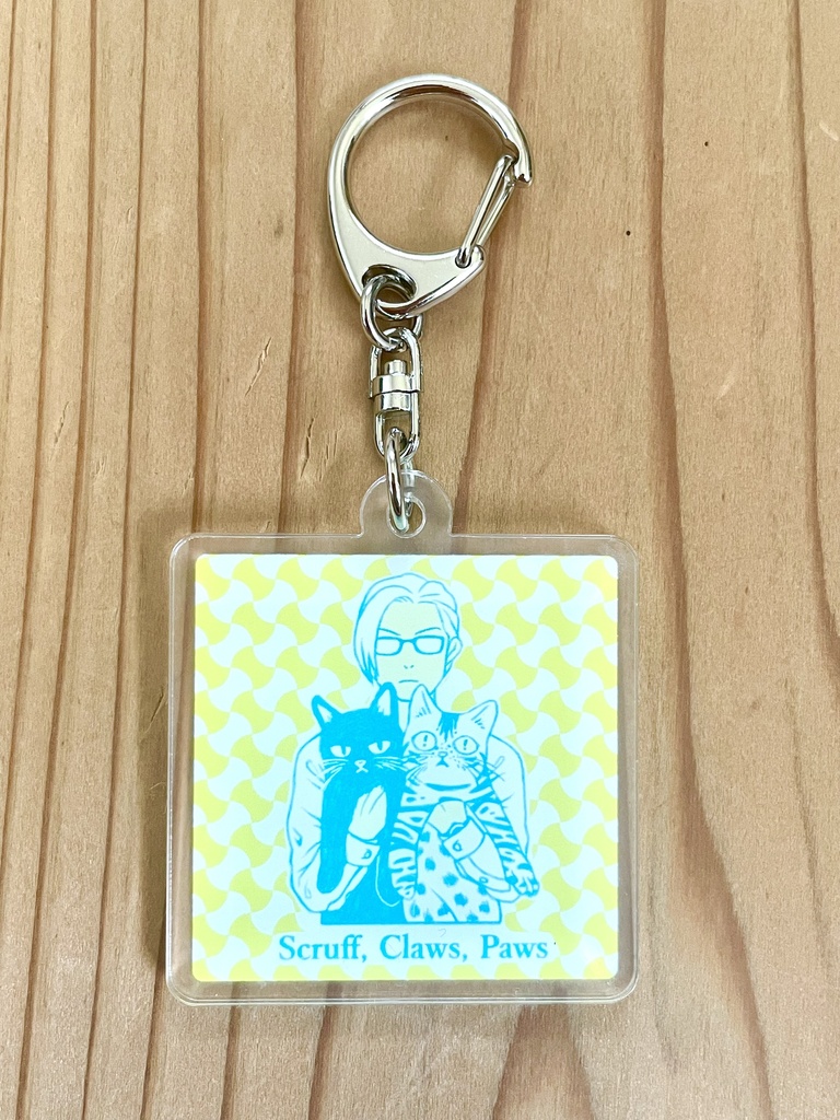 アイスバーグと猫アクキー