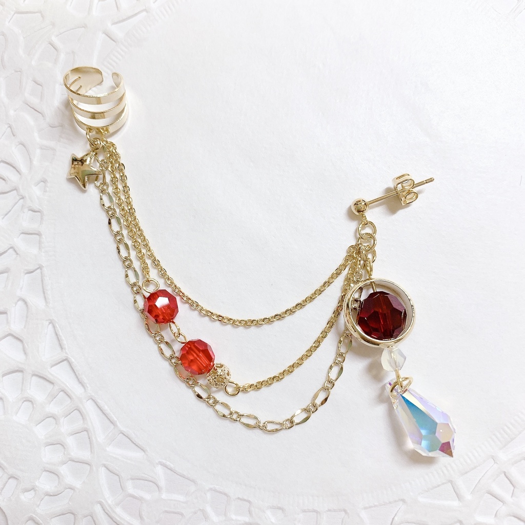 イヤーカフ+ピアス/イヤリング