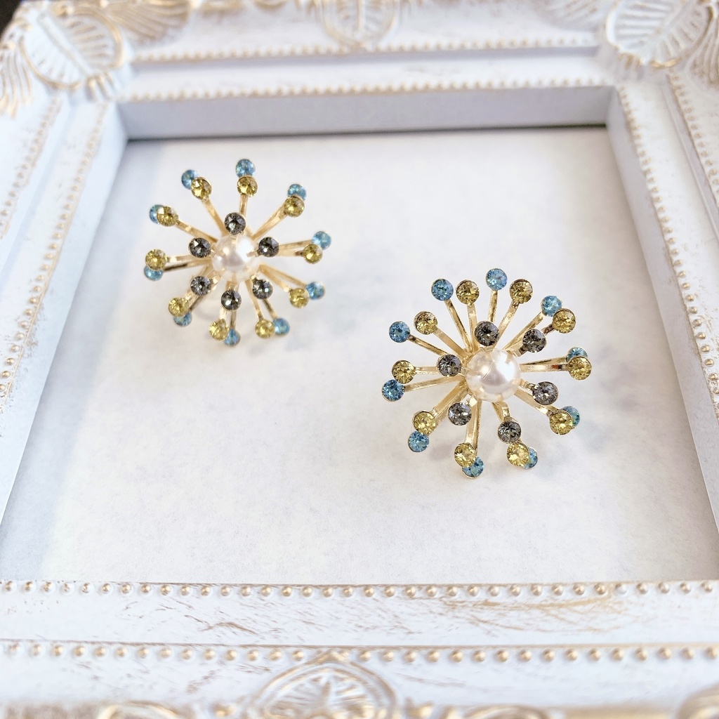 花火のピアス/イヤリング