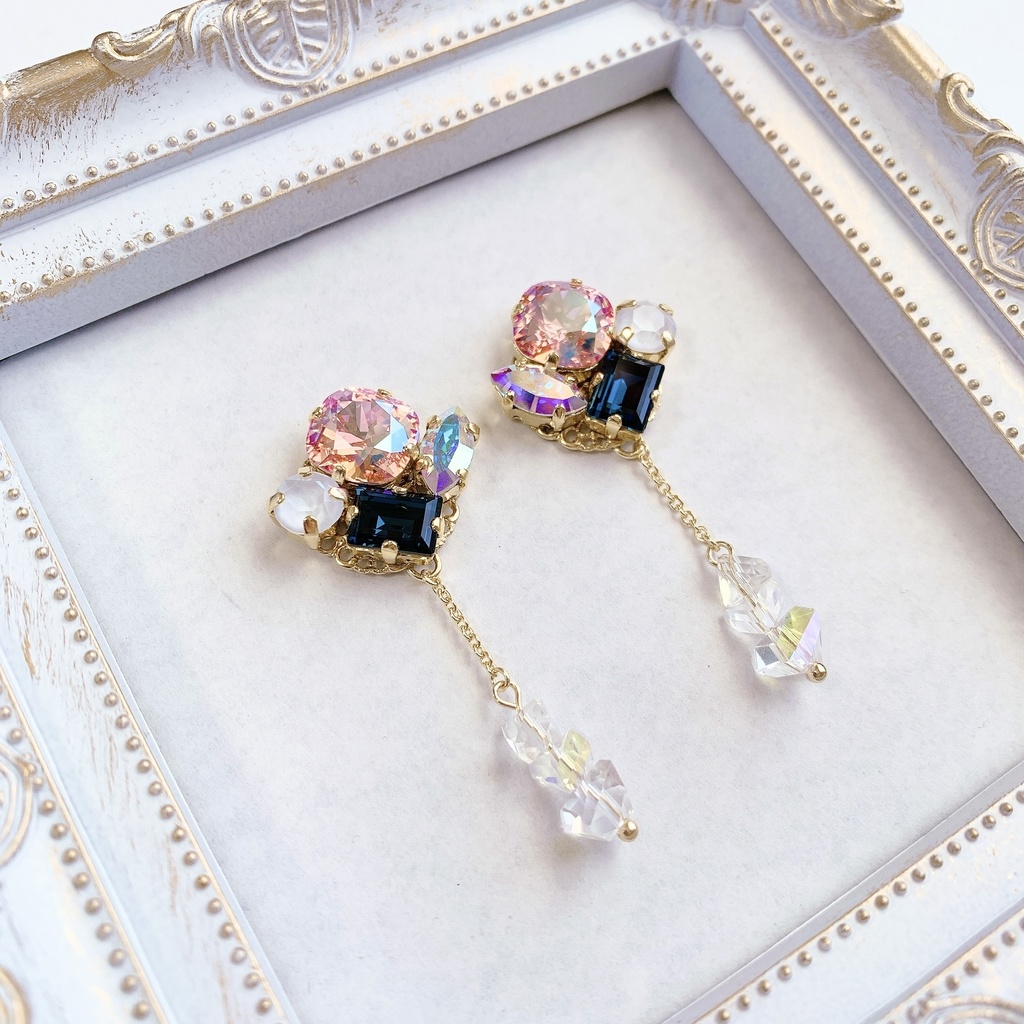 ビジューピアス/イヤリング