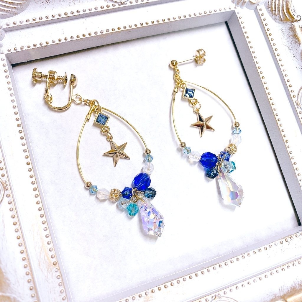 篝火のピアス/イヤリング