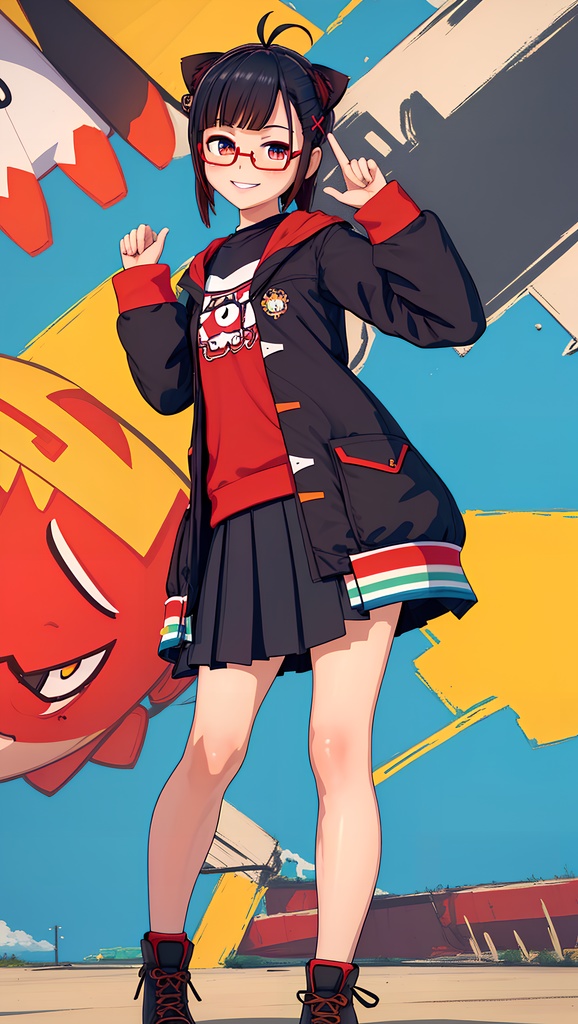 野梅LoRA(SD1.5/SDXL) 無料配布【Vtuber5周年・6周年記念】