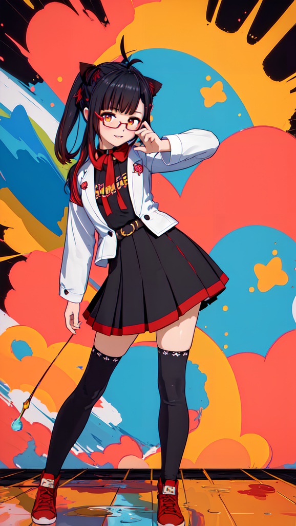 野梅LoRA(SD1.5/SDXL) 無料配布【Vtuber5周年・6周年記念】