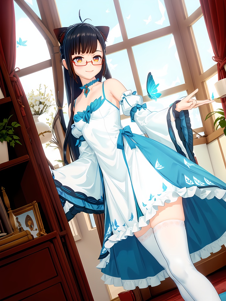 野梅LoRA(SD1.5/SDXL) 無料配布【Vtuber5周年・6周年記念】