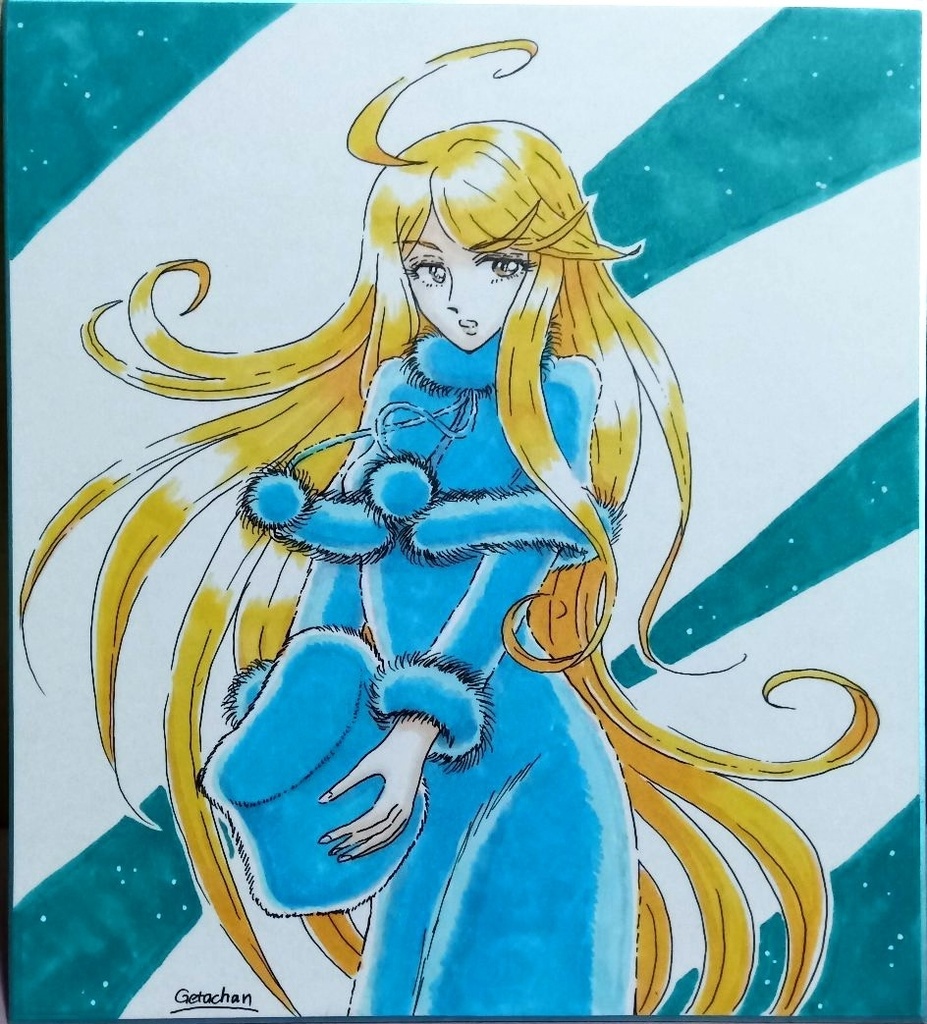 色紙（大）ヤマト3199サーシャ（メーテル）