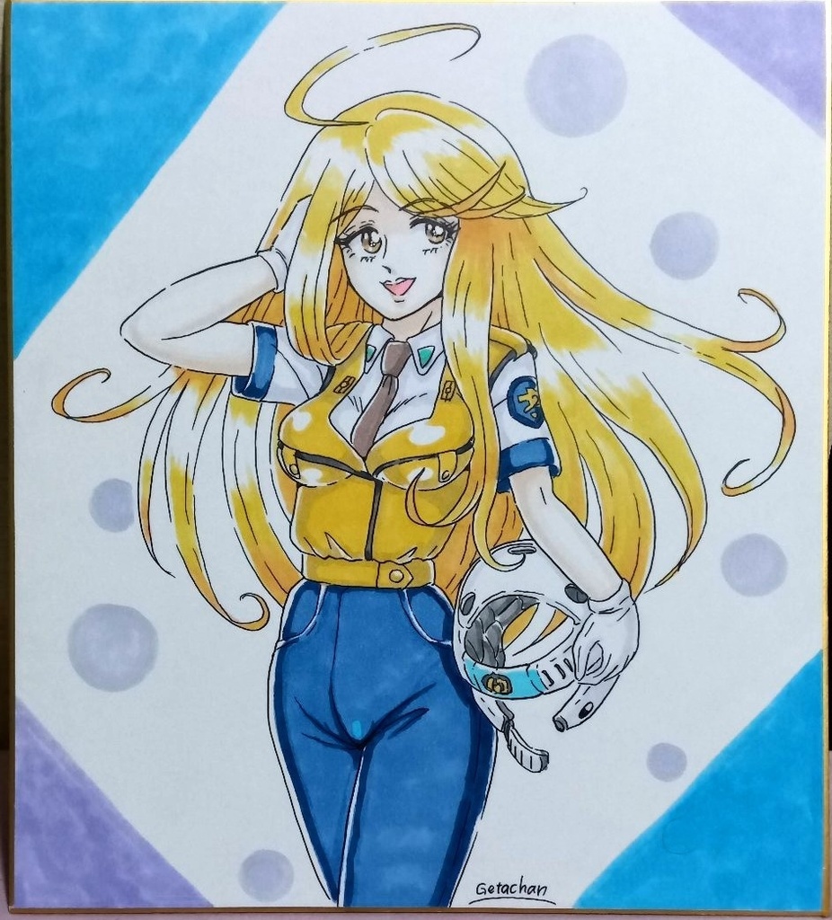 色紙（大）ヤマト3199サーシャ（パトレイバー）