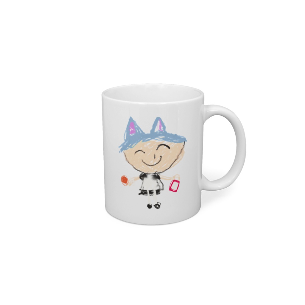 ほほえましい村上さんマグカップ