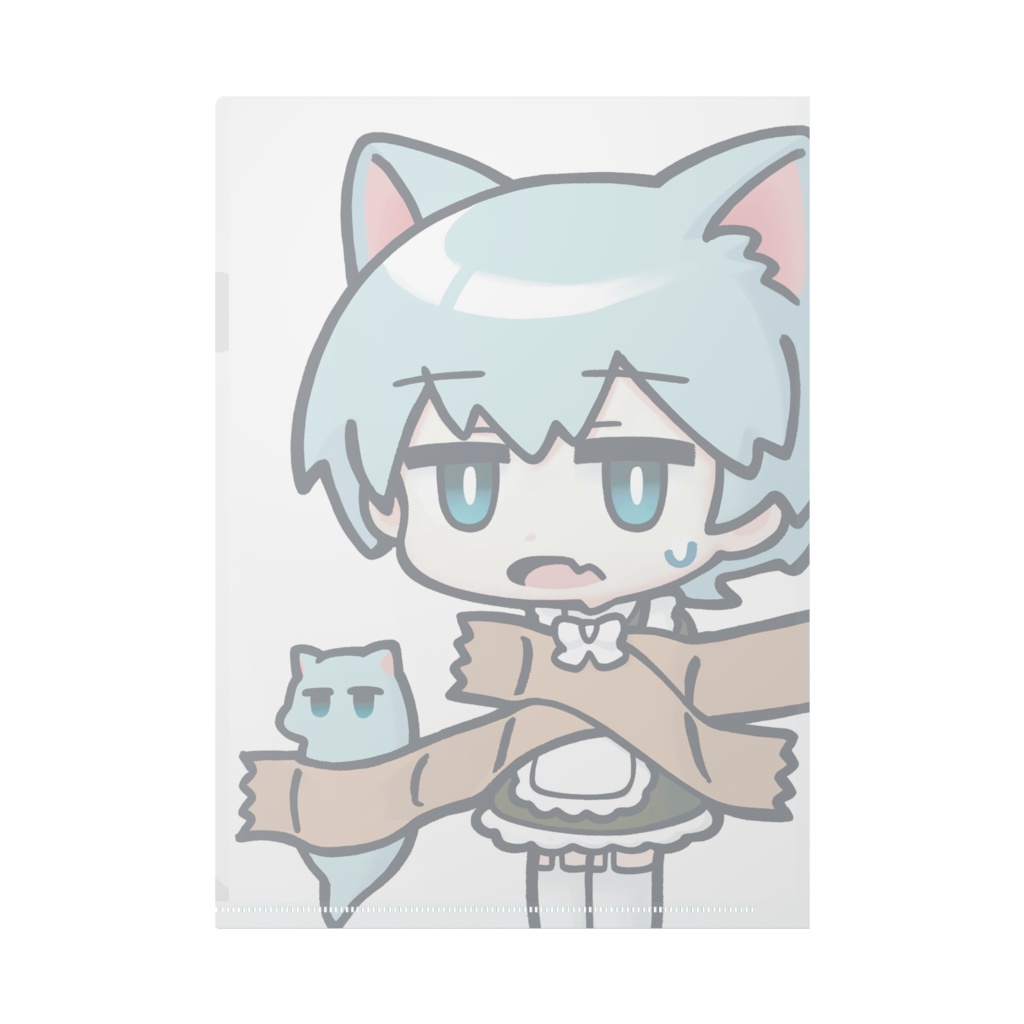 ガムテ村上さん クリアファイル