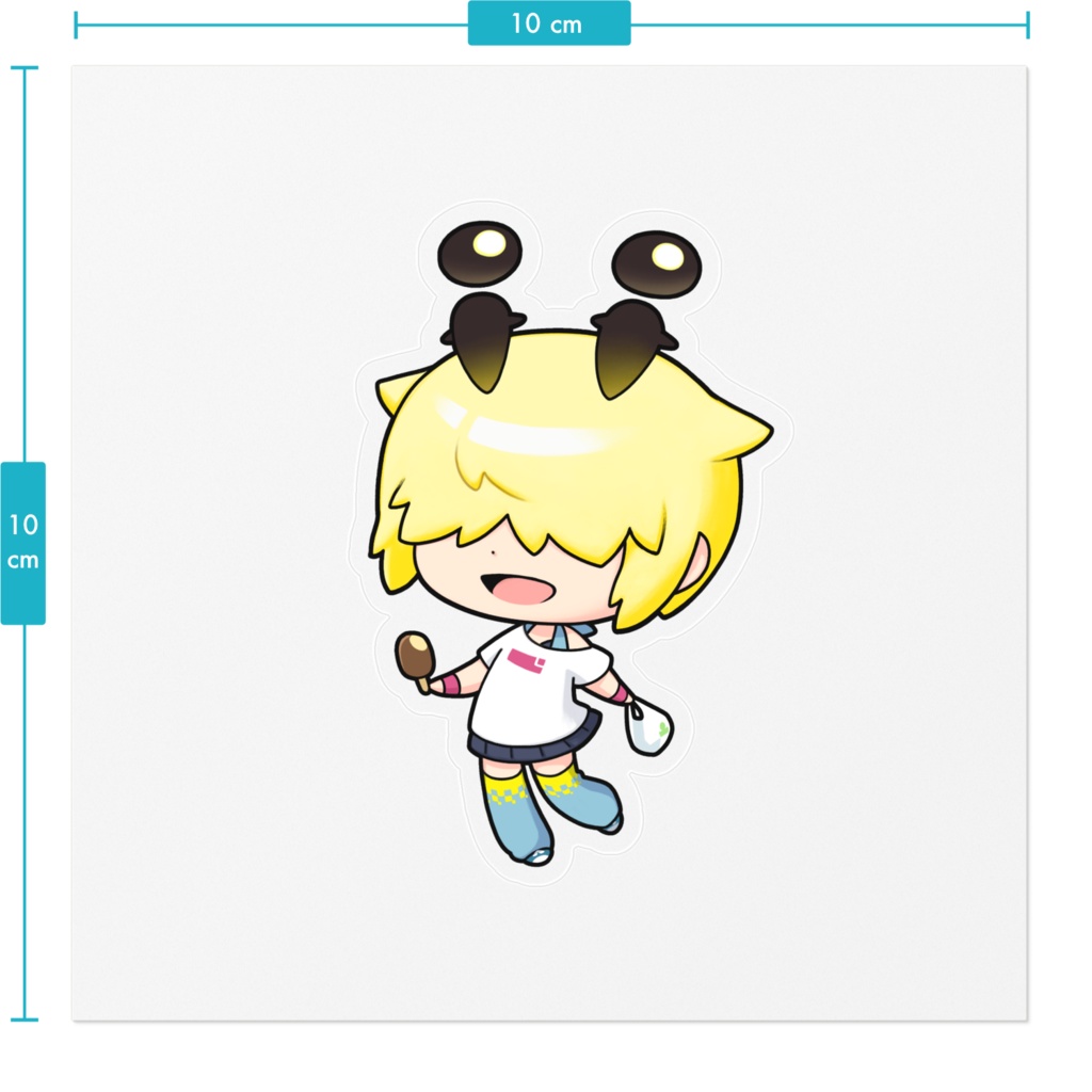 てんぷてぃちゃん ステッカー