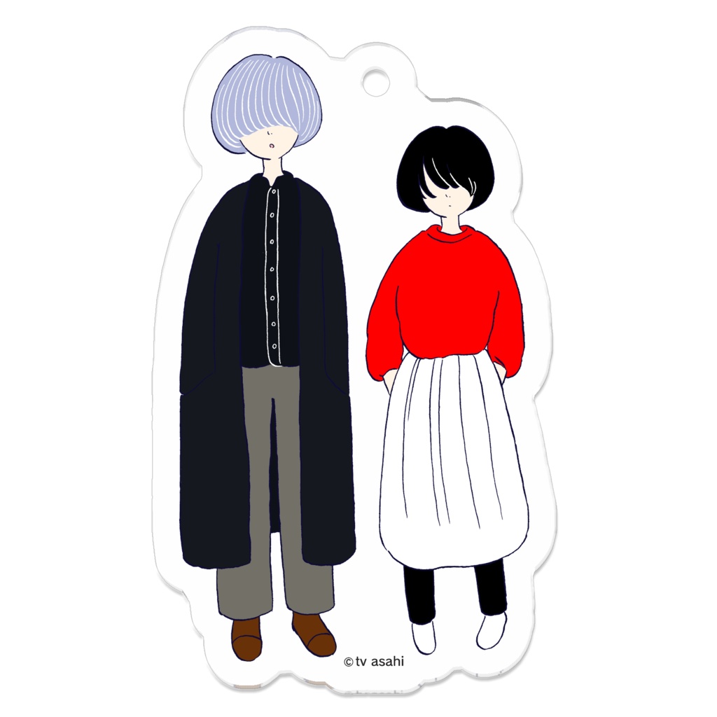 アルスくん＆テクネちゃん アクリルキーホルダー