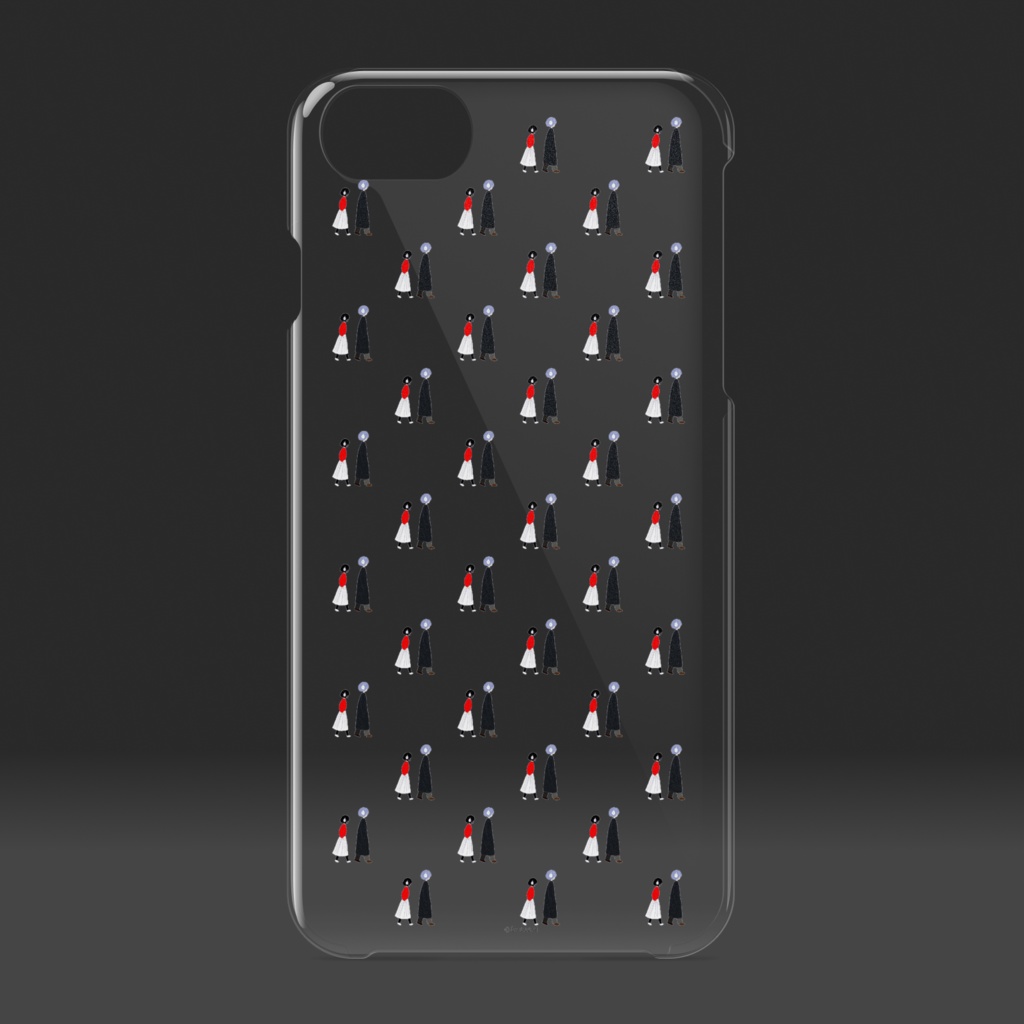 アルスくん&テクネちゃん iPhoneケースクリア