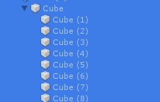 【3Dモデル】unity製お手軽テーブル【怒涛の9連キューブ】