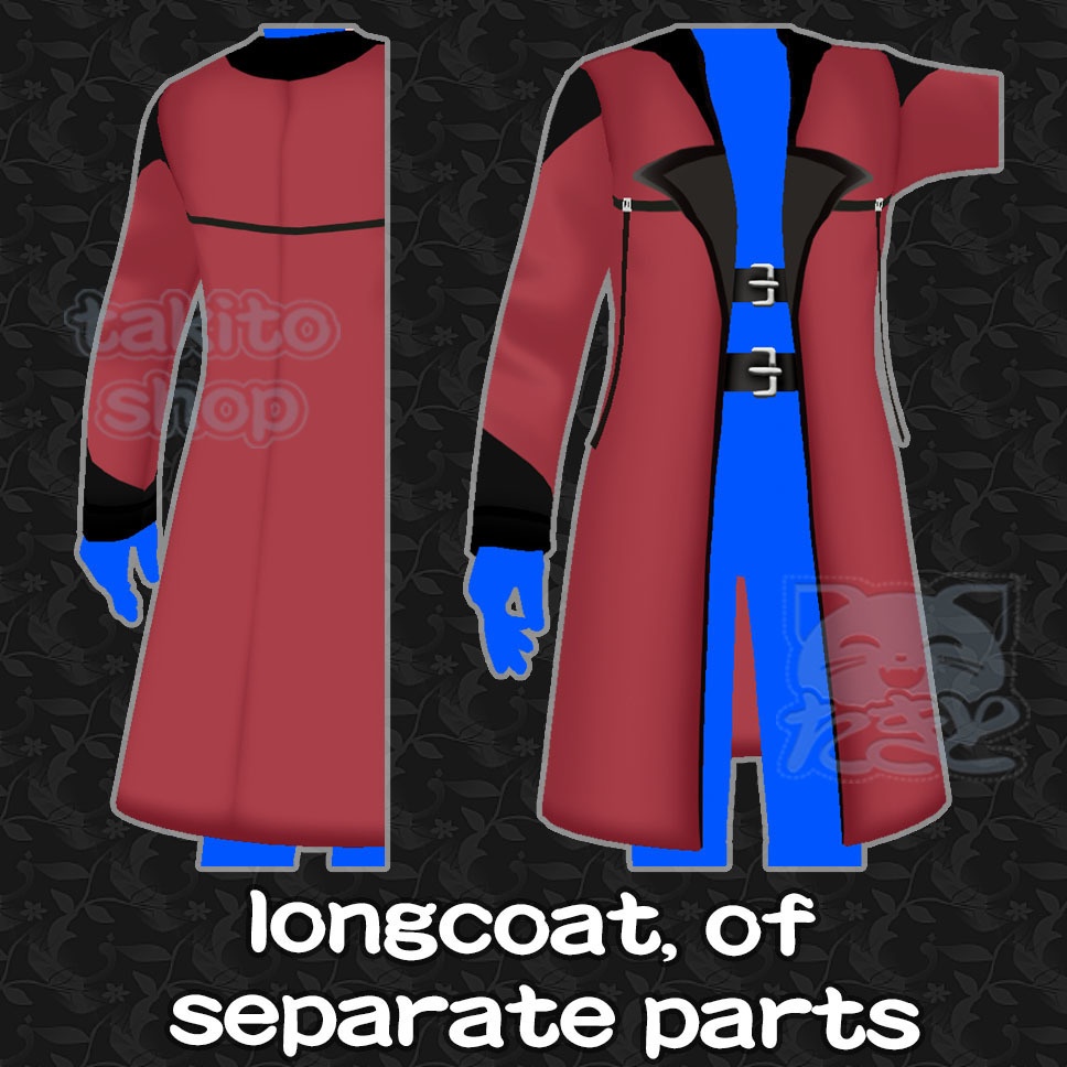 別パーツのロングコート『 longcoat of separate parts 』