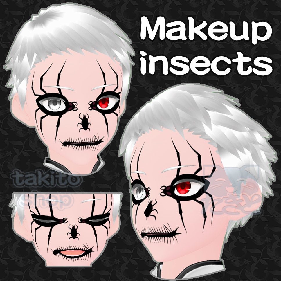 昆虫風メイク『 Insect style makeup 』