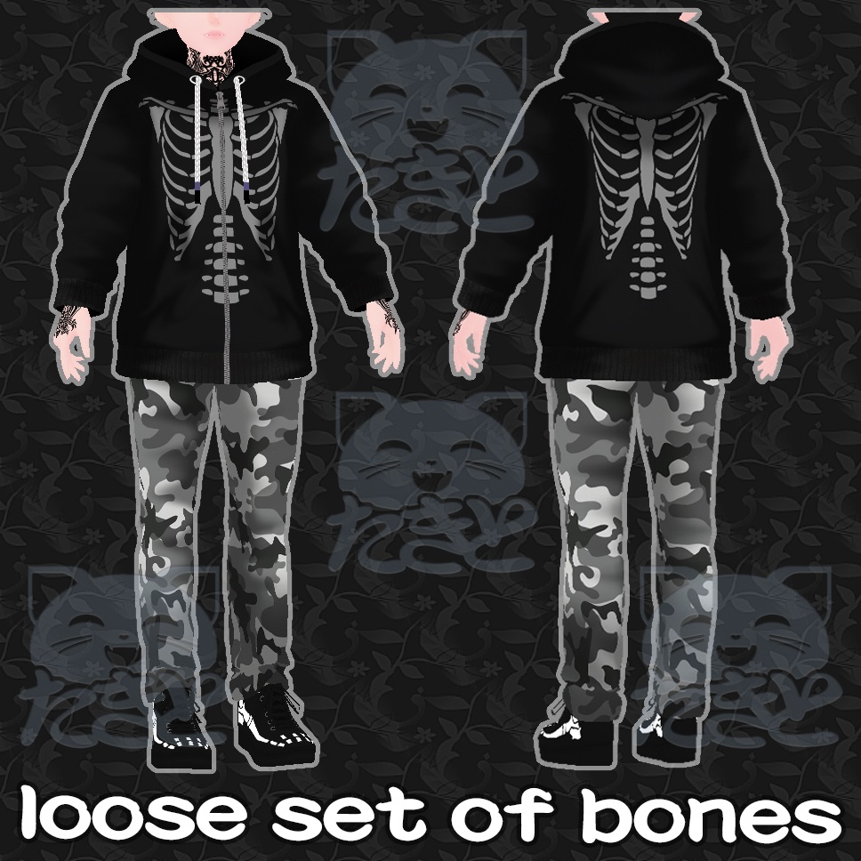 緩い骨のセット『 Loose Set of bones 』