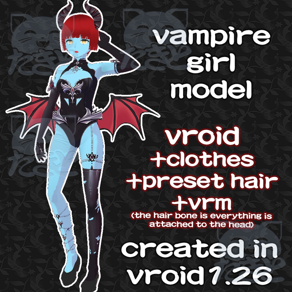 ヴァンパイアガールモデル 『 Vampire Girl Model 』部品