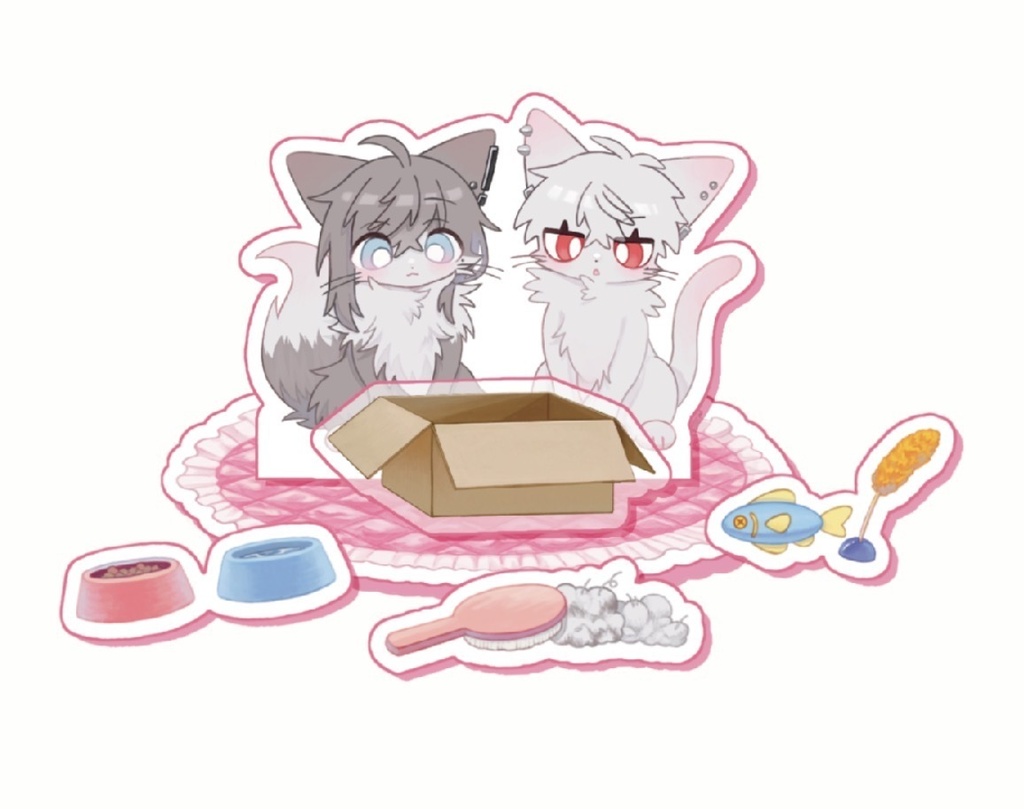 ねこのわーるお世話アクスタ