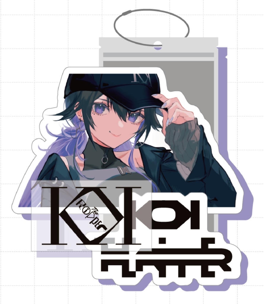 【𝗞𝗢𝗞𝗢 𝗧𝗛𝗘 𝗥ⓘ𝗣𝗣𝗘𝗿】ステッカーセット