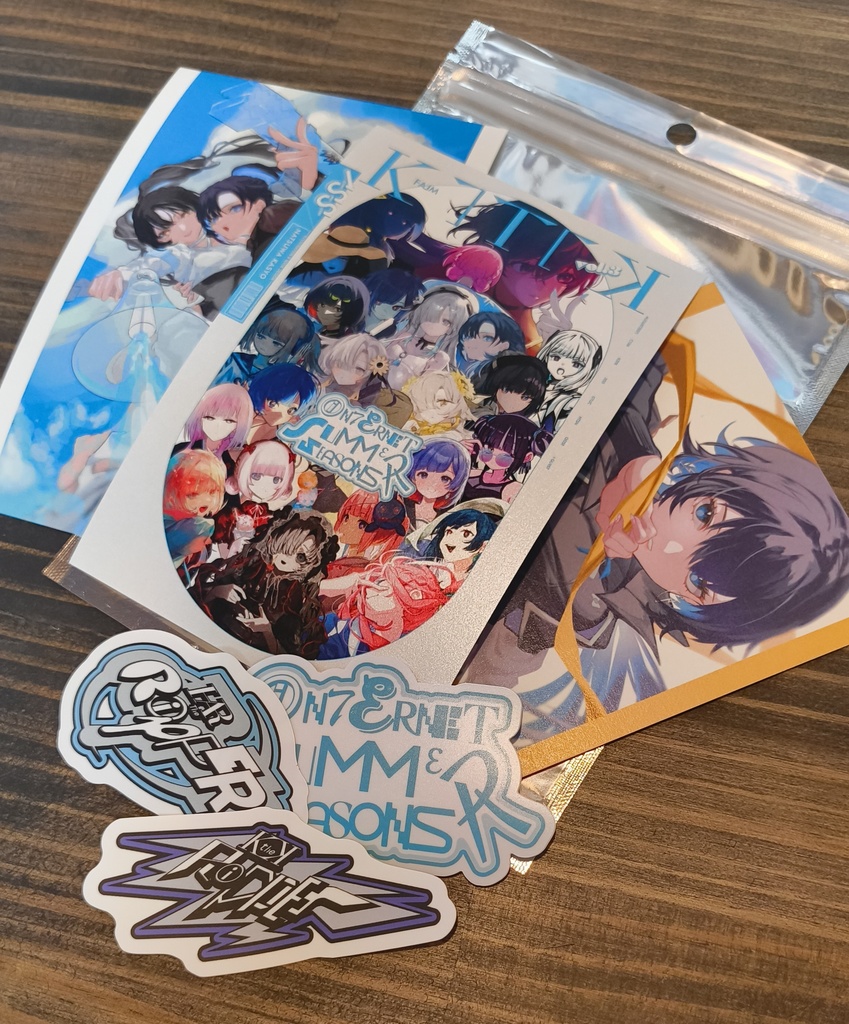 【KTTTK vol3 ISS】Postcard&Sticker Set