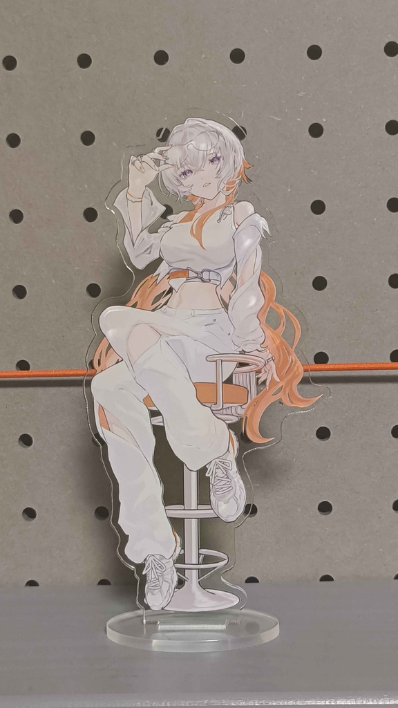 【NRS】Point sol Acrylic Figure Stand & Sticker Set