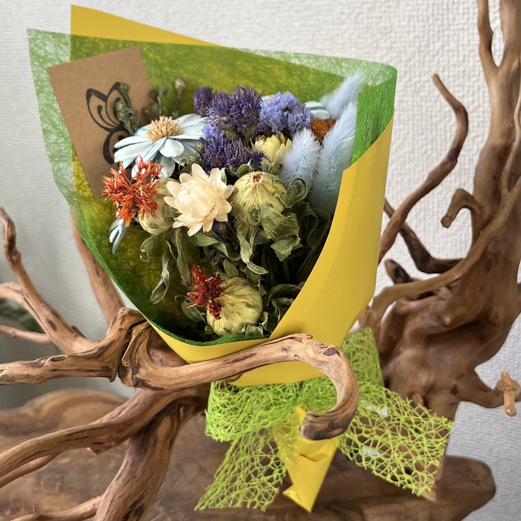 ドライフラワーミニブーケ:020