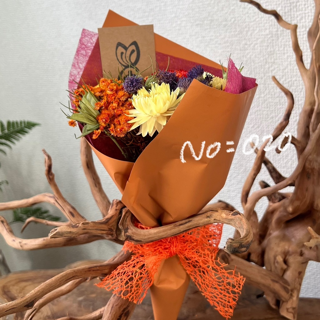 ドライフラワーミニブーケ:021