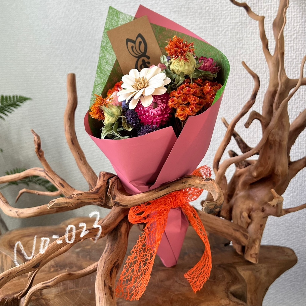 ドライフラワーミニブーケ:023