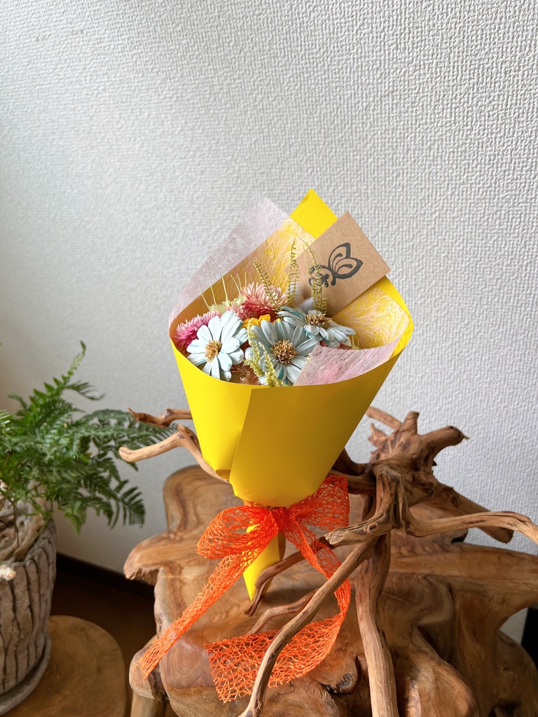 ドライフラワーミニブーケ:025/小