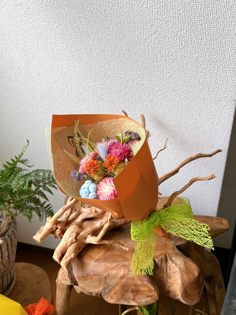 ドライフラワーミニブーケ:026/小