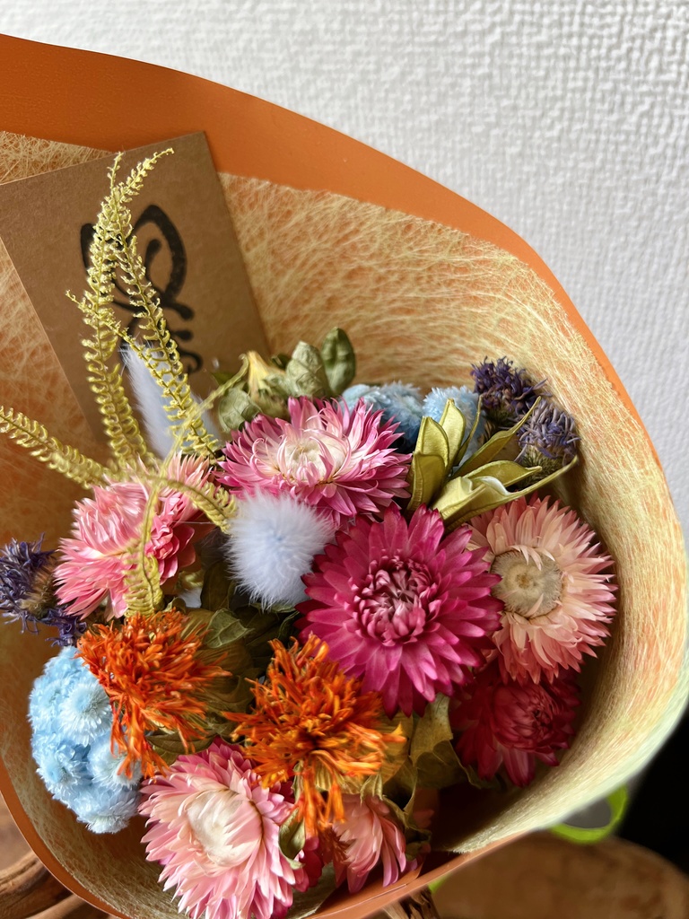 ドライフラワーミニブーケ:026/小