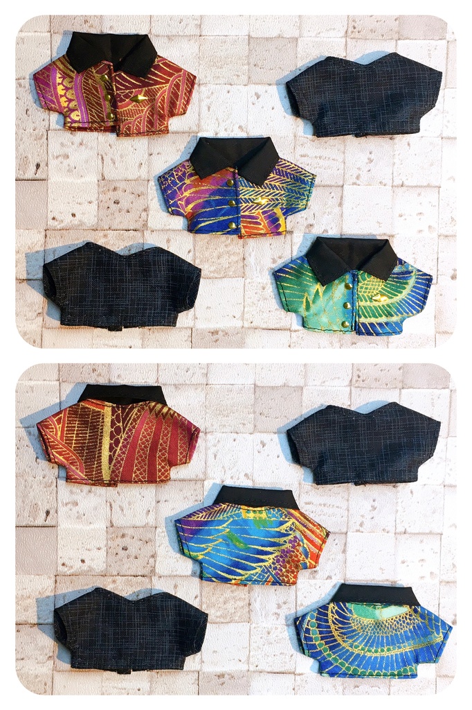 GOLD＊襟付シャツ【10cmぬい】