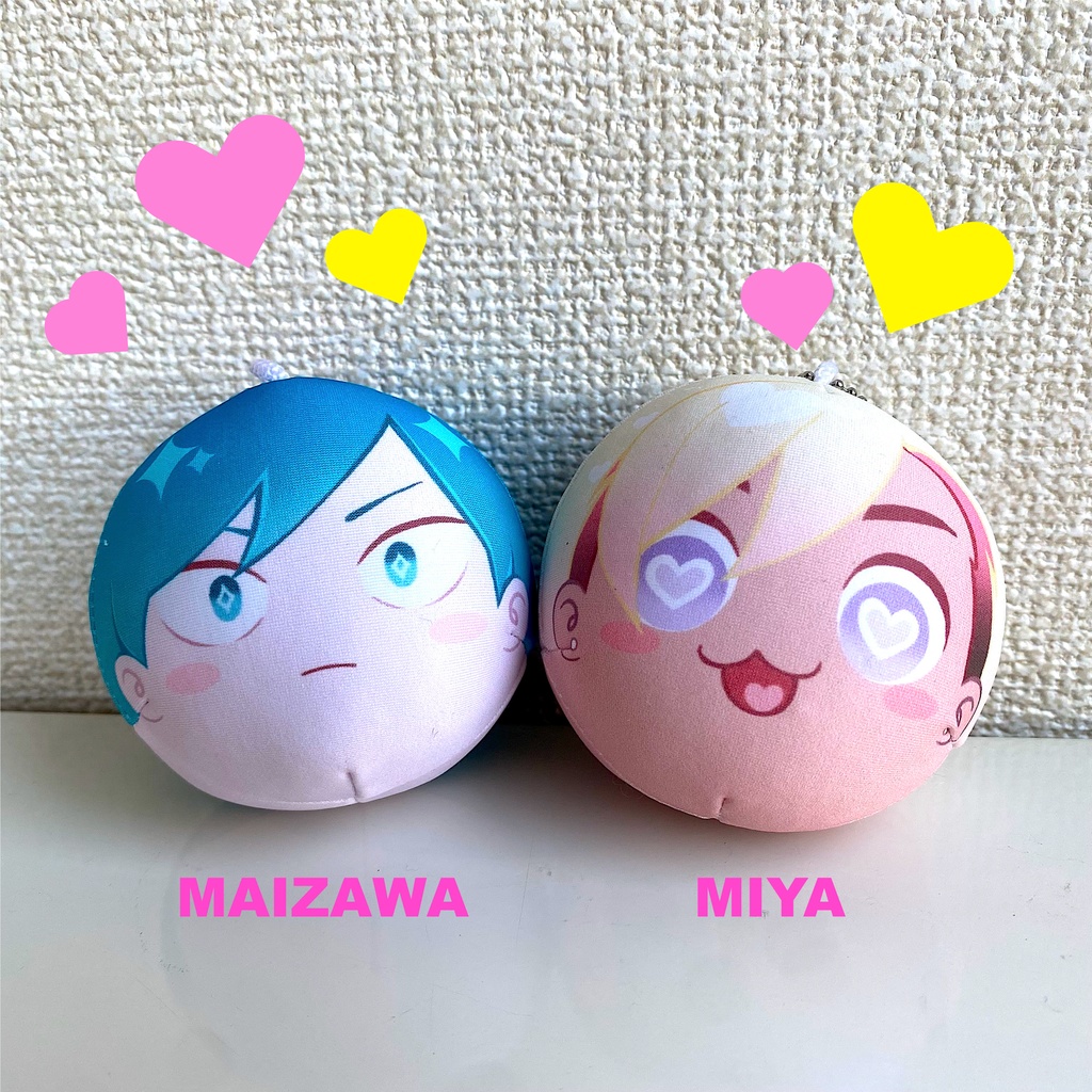 「Hate My MIA!」舞沢と宮 おもちぬい（2個セット）