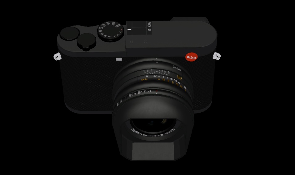 3Dモデル カメラ Q2風 VRC