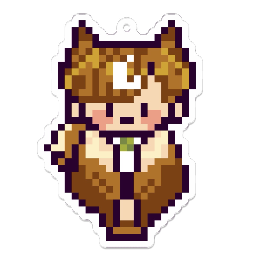 【空耳ジロウ】ドットアクリルキーホルダー