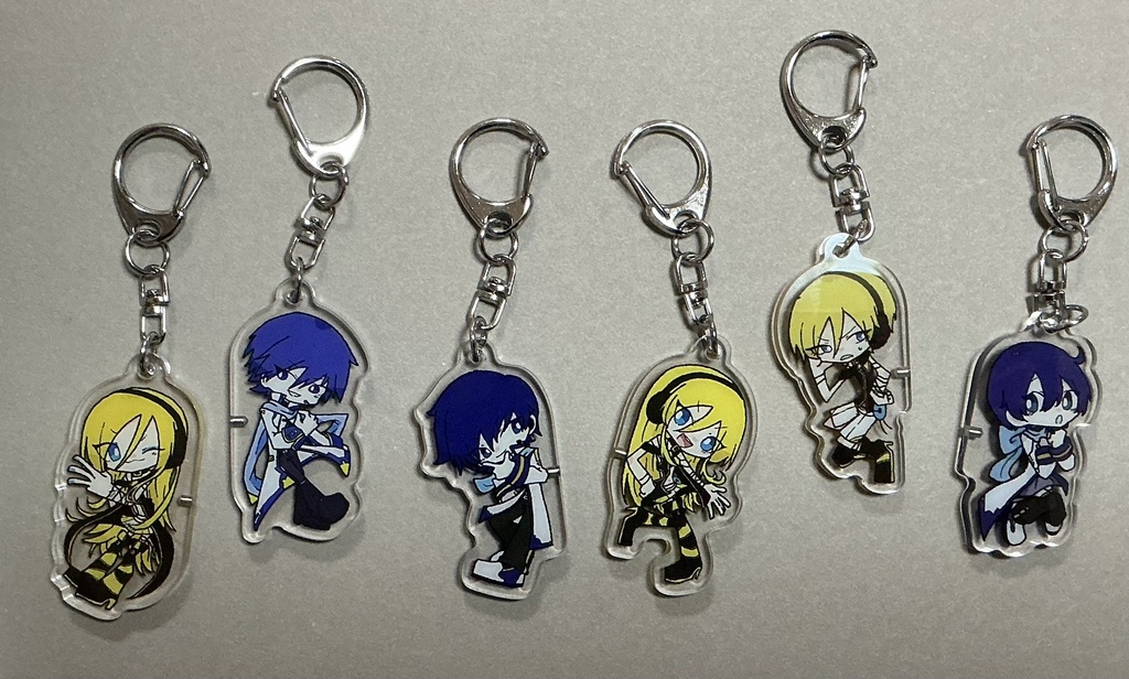 ニコイチアクリルキーホルダー