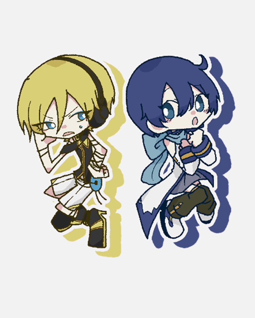 ニコイチアクリルキーホルダー