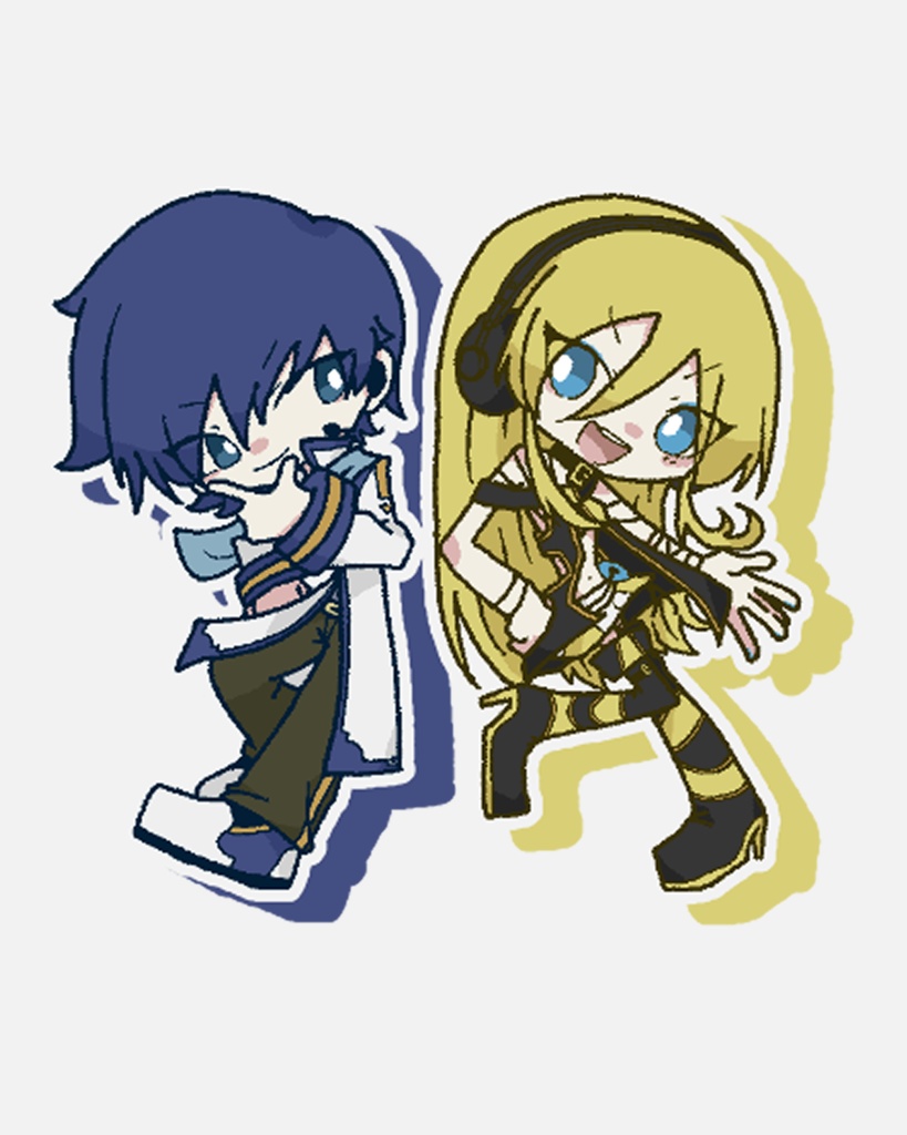 ニコイチアクリルキーホルダー