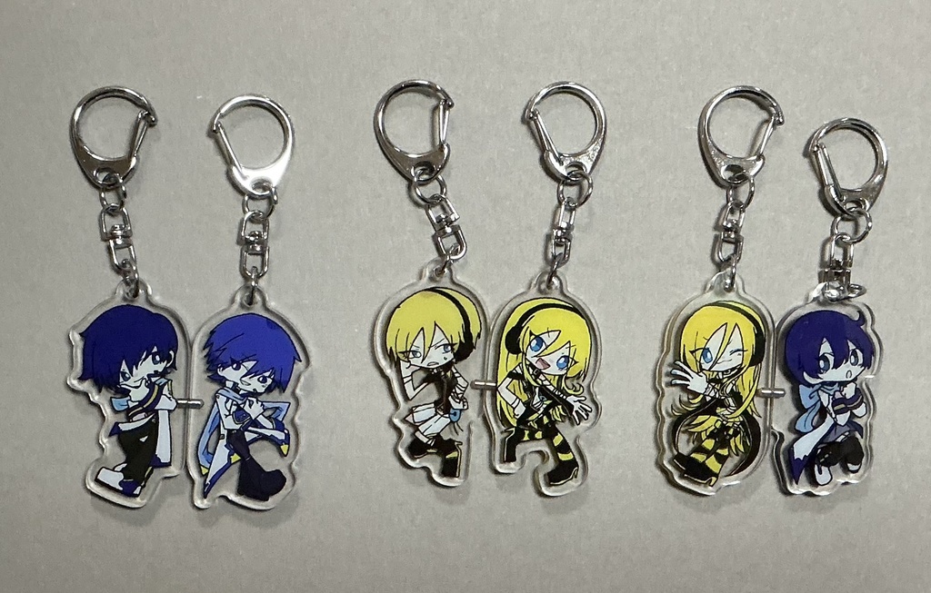 ニコイチアクリルキーホルダー