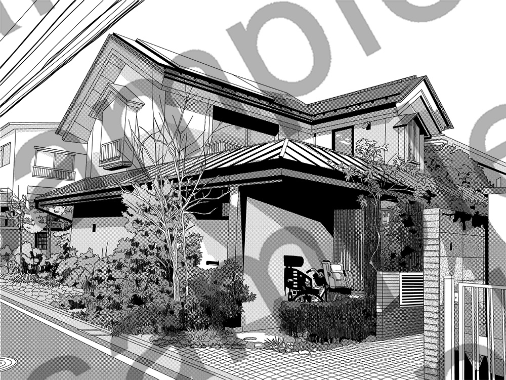 アトリア漫画背景素材集21点おまとめパック