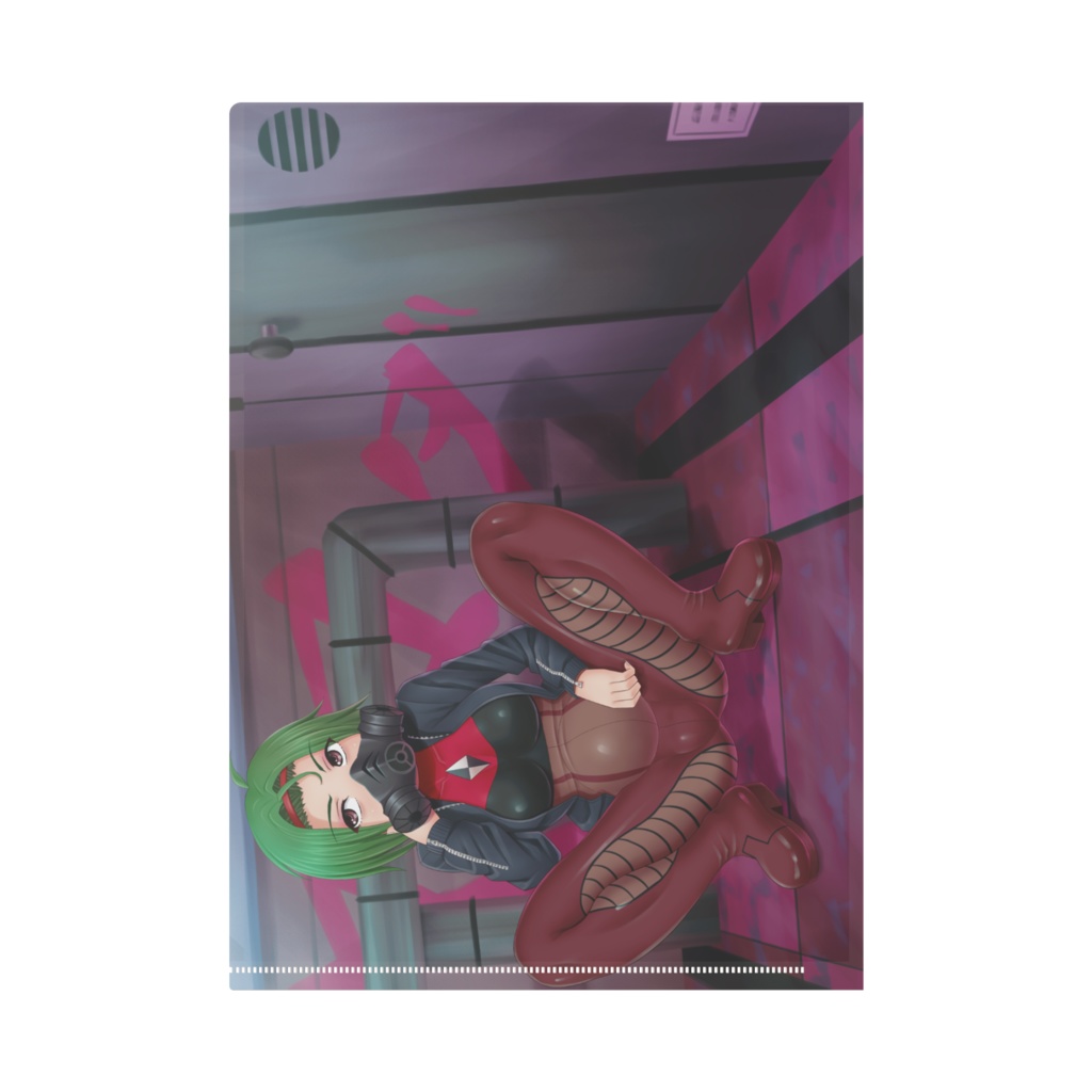 桜守怜華 クリアファイル