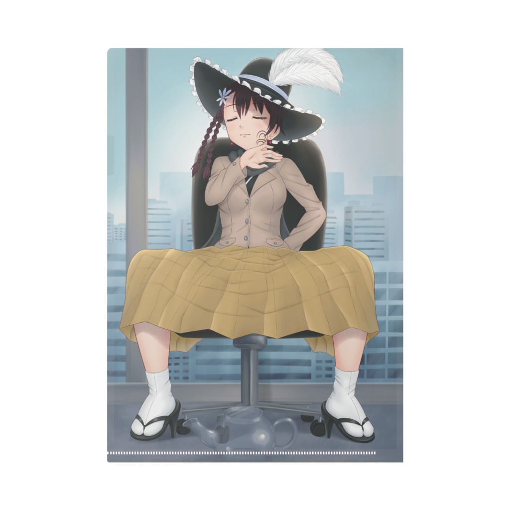 芹沢玖瑠実 クリアファイル