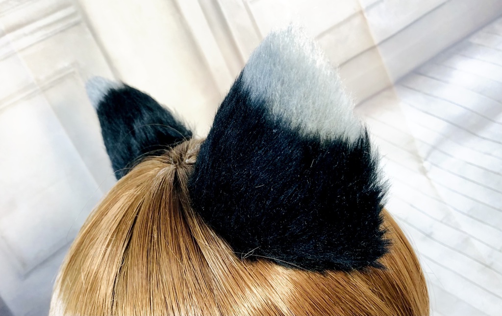 プリコネR キャルちゃん猫耳&しっぽセット/ハロウィン仮装、コスプレ用